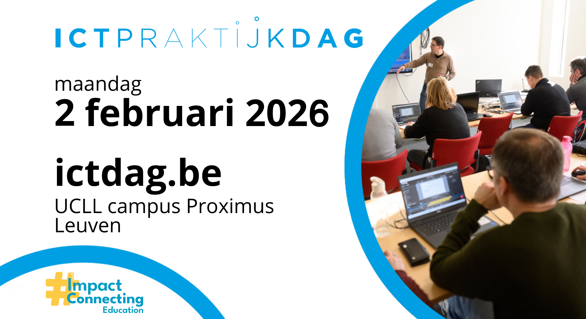 SAVE THE DATE: ICTDAG39 2/2/26 - Neem deel of word spreker